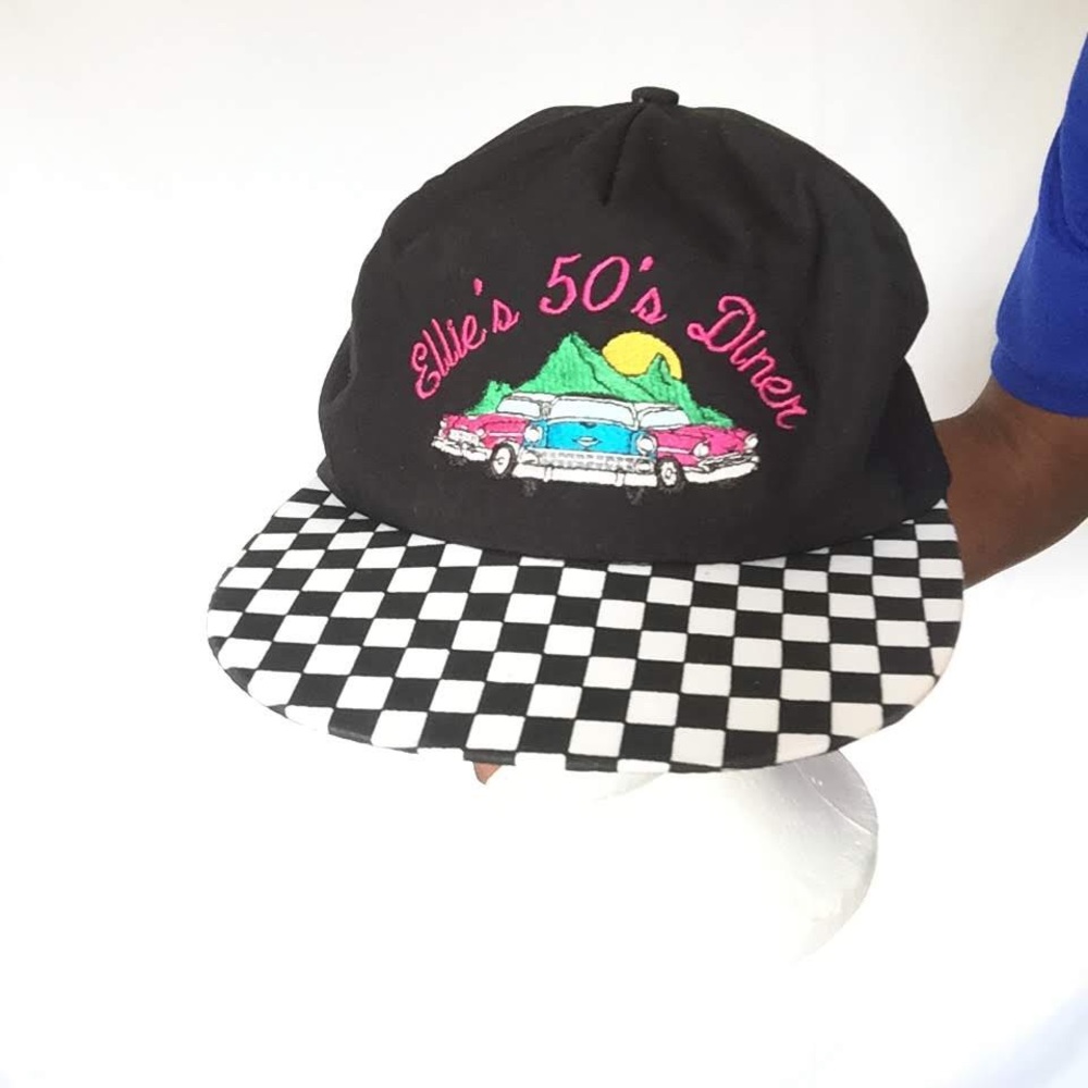 Vintage checkered hat